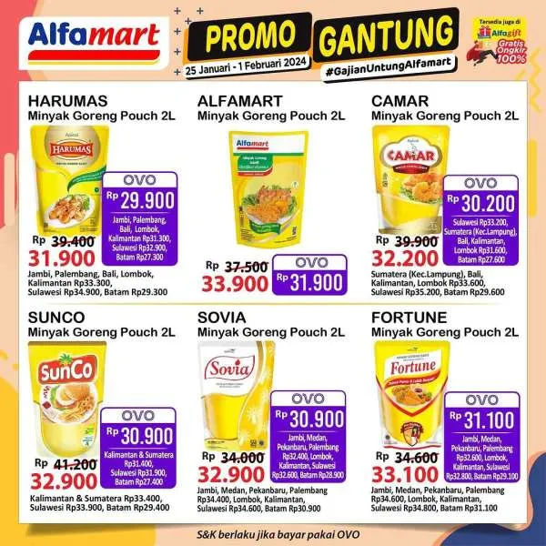 Promo Alfamart Gantung Periode 25 Januari-1 Februari 2024