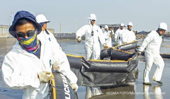 PHE ONWJ terus intensifkan penanganan kebocoran minyak di sumur YYA-1