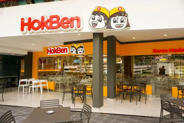 Gerai restoran Hokben Indonesia
