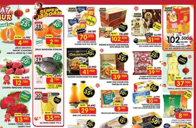 Promo Superindo Weekday 29 Januari 2025, Ikan Gurame Diskon 25% Hanya Hari Ini