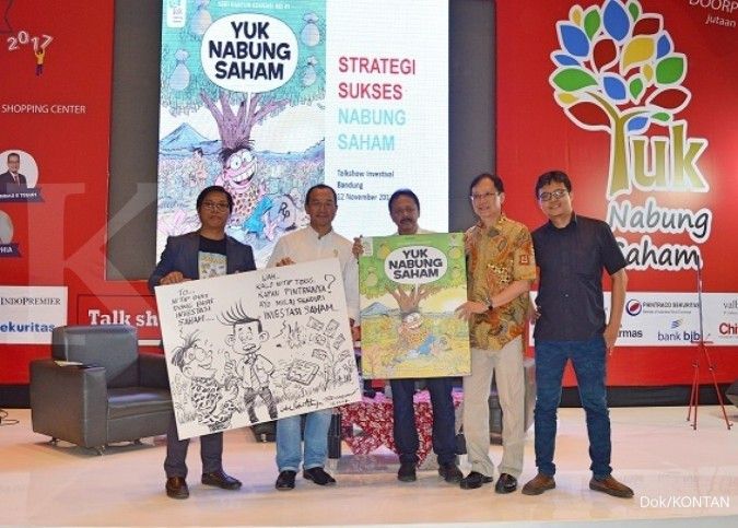Komik Yuk Nabung Saham Kontan-BEI resmi meluncur