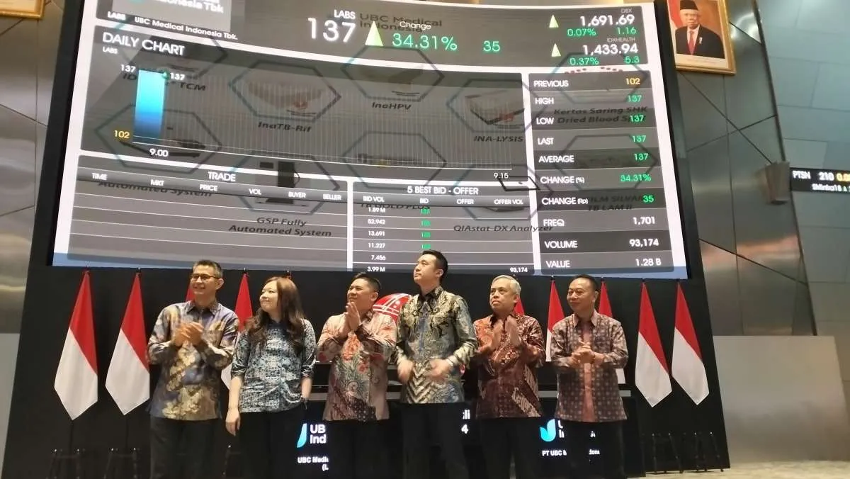 Melantai di Bursa, UBC Medical Indonesia (LABS) Oversubscribe 250 Kali