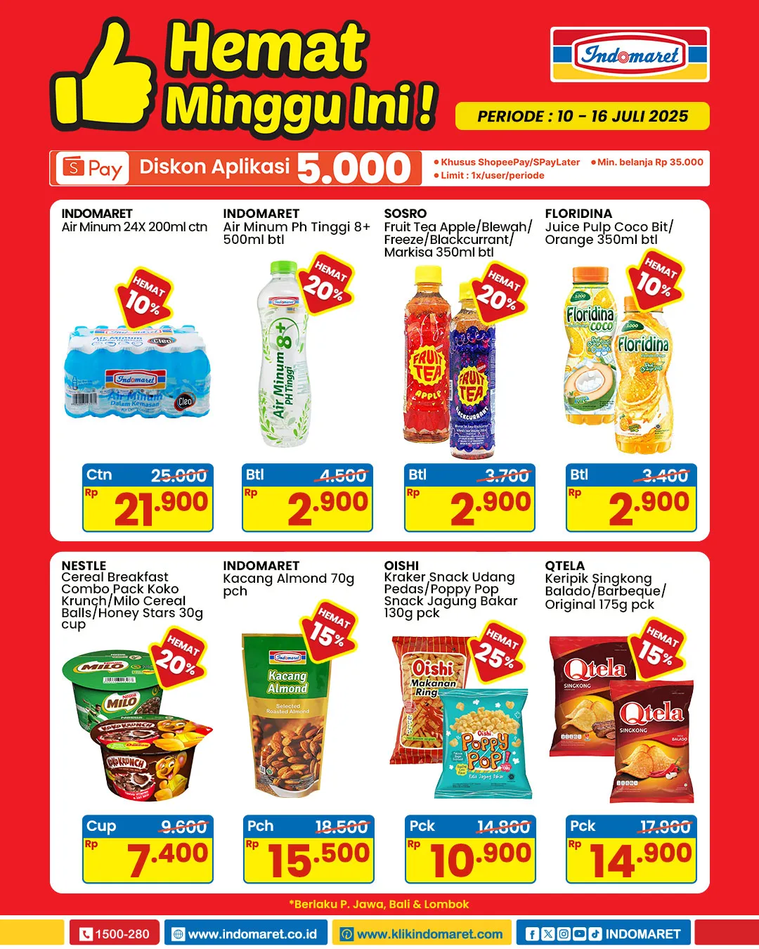 Promo Indomaret 10-16 Juli 2025 Hemat Minggu Ini