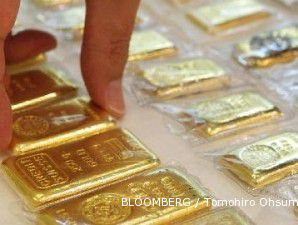 Emas berpotensi lanjut melemah ke US$ 1.266 per troy ounce 