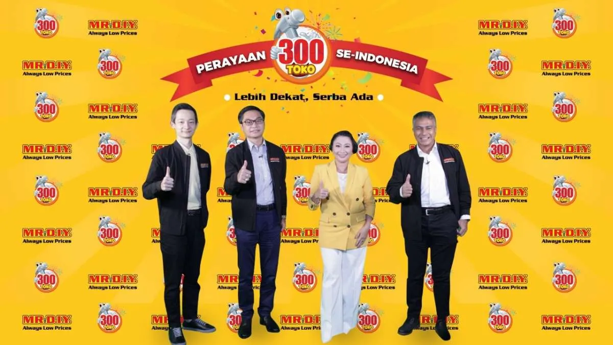 Tambah 100 toko tahun depan, MR.DIY giat ekspansi