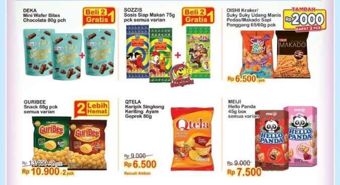 Promo Indomaret Super Hemat Mingguan Terbaru 29 Desember 2021-4 Januari 2022