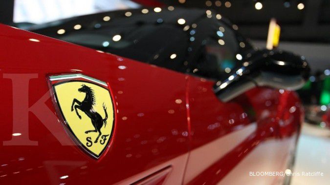 Saham IPO Ferrari terjual di harga atas