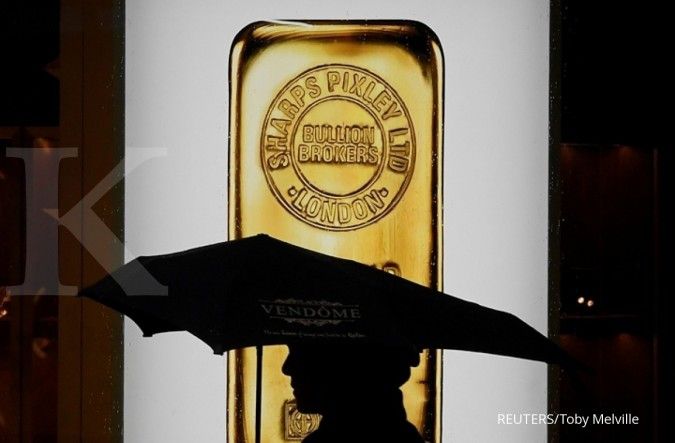 Harga emas bertahan di bawah US$ 1.900 per ons troi jelang data inflasi AS