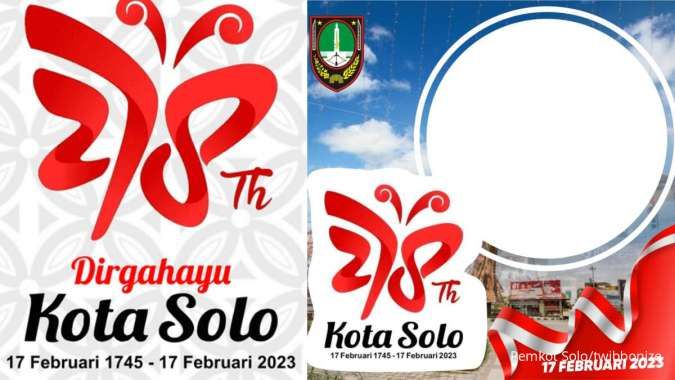 35 Twibbon Hari Jadi Kota Solo 2023 ke-278, Bagikan dan Pasang Foto Hari Ini