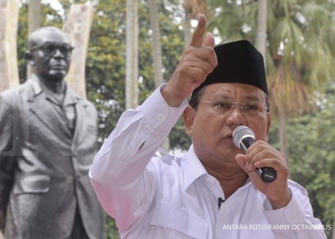 Debat ketiga, Prabowo ucapkan kata 