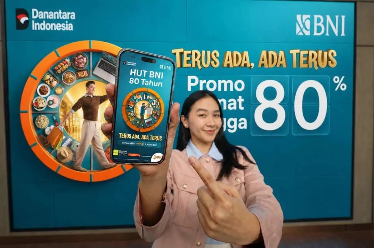 Terus Ada, Ada Terus, BNI Hadirkan Ragam Promo Spesial Rayakan 80 Tahun Pengabdian