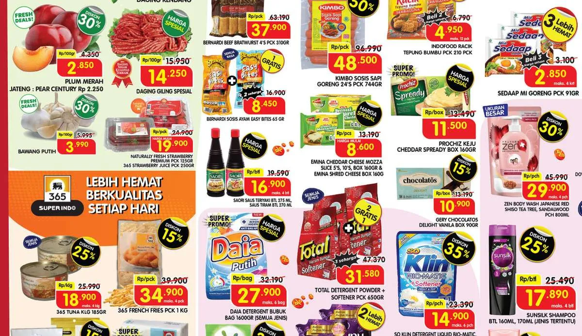 Promo Superindo Terbaru 6-9 Mei 2024, Diskon Besar Sampai 40% Berlaku Hanya 4 Hari