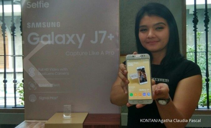 Samsung luncurkan Galaxy J7+ untuk milenial