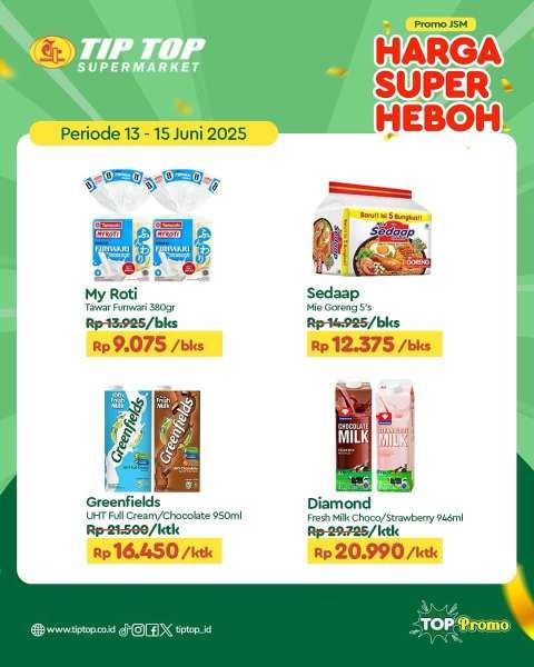 Promo JSM Tip Top Supermarket 13-15 Juni 2025