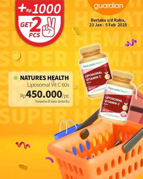 Promo Guardian Super Hemat Periode 23 Januari-5 Februari 2025