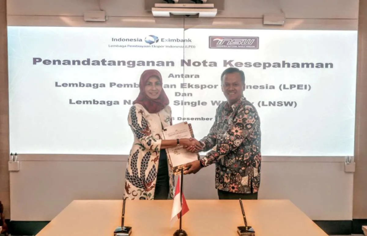 Dorong ekspor nasional, LPEI dan LNSW tandatangani nota kesepahaman