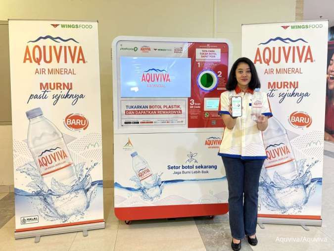 Aquviva Resmikan RVM Pertama di Depok, Buang Botol Plastik Bisa Dapat Cuan