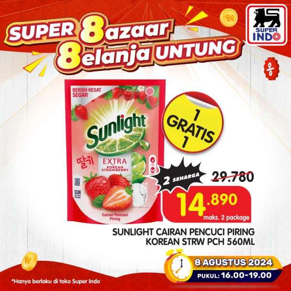 Promo 8.8 Superindo 8 Agustus 2024