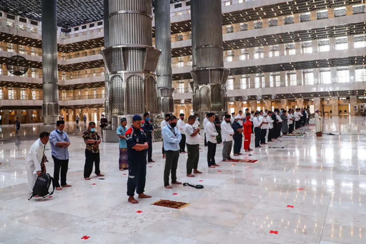 Selesai direnovasi, Masjid Istiqlal bisa digunakan shalat Idul Adha