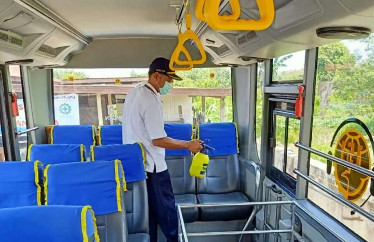Larangan mudik lebaran mencuat, ini tanggapan Damri