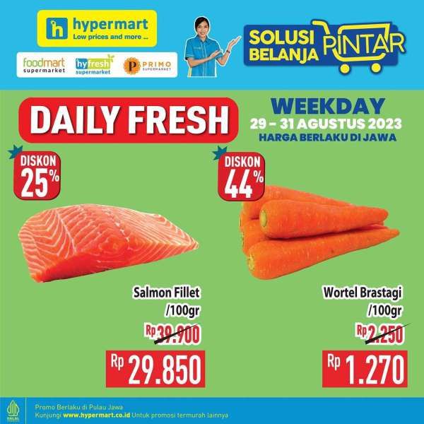 Katalog Promo Hypermart Terbaru 29-31 Agustus 2023, Promo Murah di Akhir Bulan