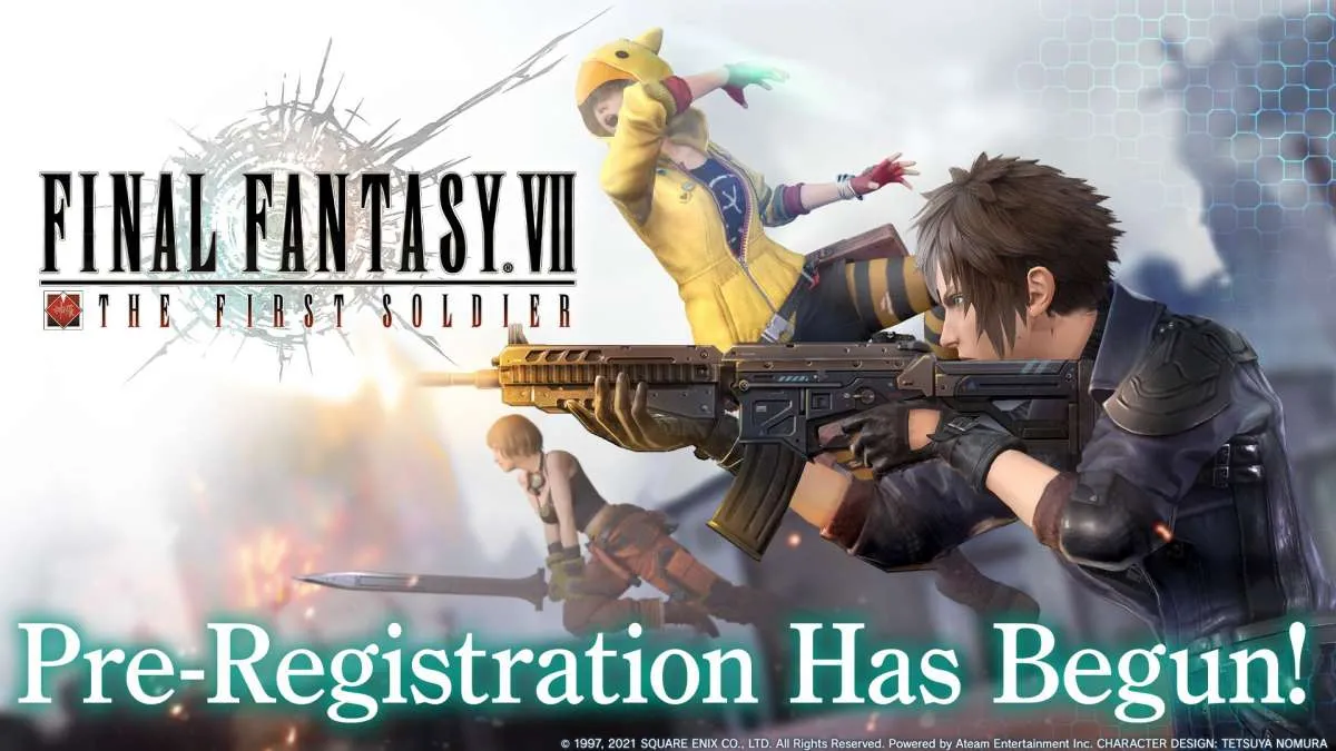 Game battle royale FF terbaru FFVII The First Soldier resmi buka pre-register!