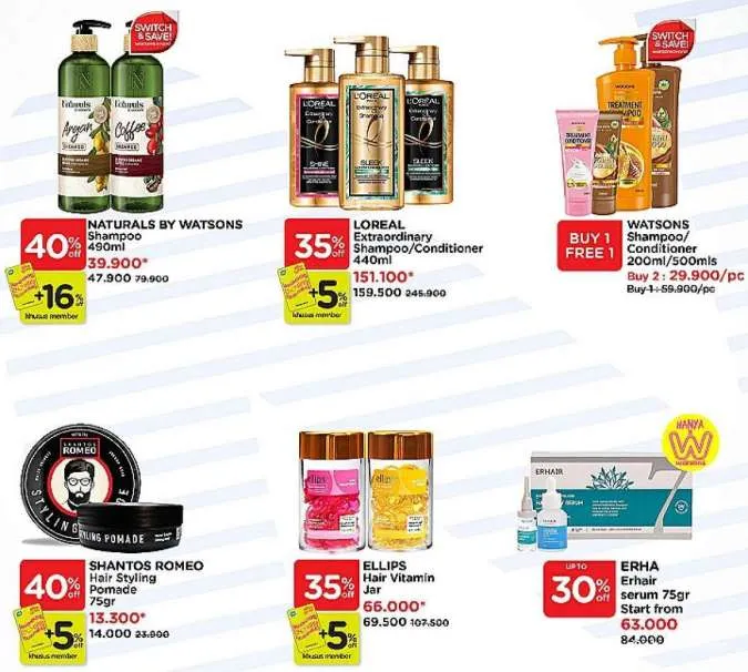 Promo Watsons Periode 6-9 Oktober 2022