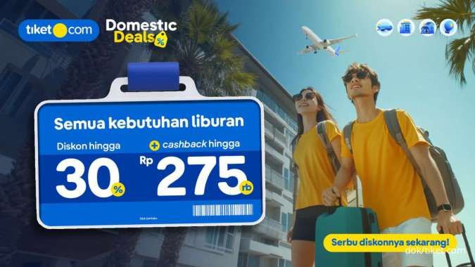 Tinggal 2 Hari Lagi, Serbu Promo Tiket.com Ada Diskon Hingga Rp 500.000!