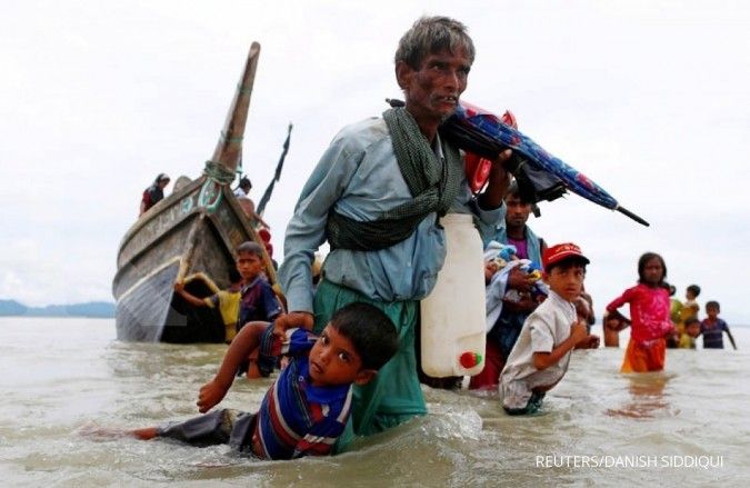 200 Orang Rohingya Tewas dalam Serangan Drone di Myanmar 