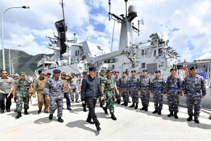 Pemerintah berencana membangun pangkalan angkatan laut di Natuna 
