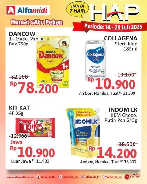 Promo Alfamidi Hemat Satu Pekan Periode 14-20 Juli 2025