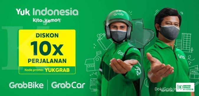Grab Indonesia Dampingi Masyarakat Kembali Bergerak dengan Aman dengan Yuk, Kita Kemon