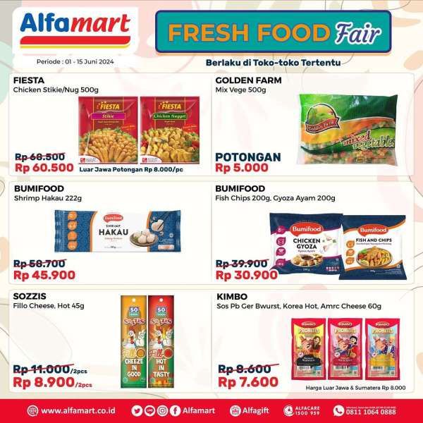 Promo Alfamart 1-15 Juni 2024 Spesial Fresh Food Fair