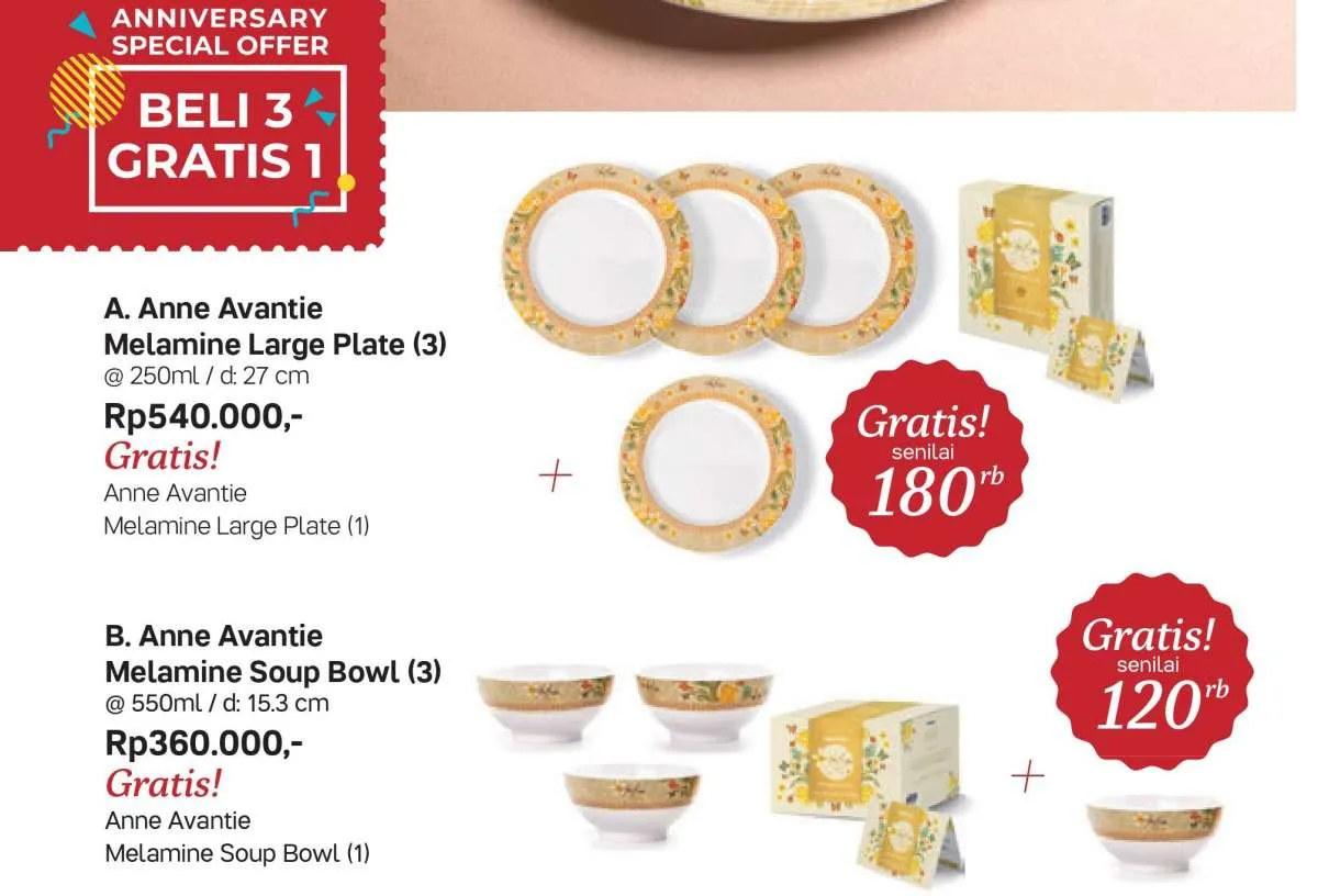 Promo Tupperware Juli 2022, Ada Produk Khusus Hasil Desain Anne Avantie