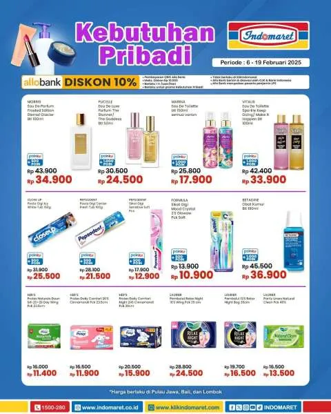 Promo Indomaret Super Hemat Periode 6-19 Februari 2025