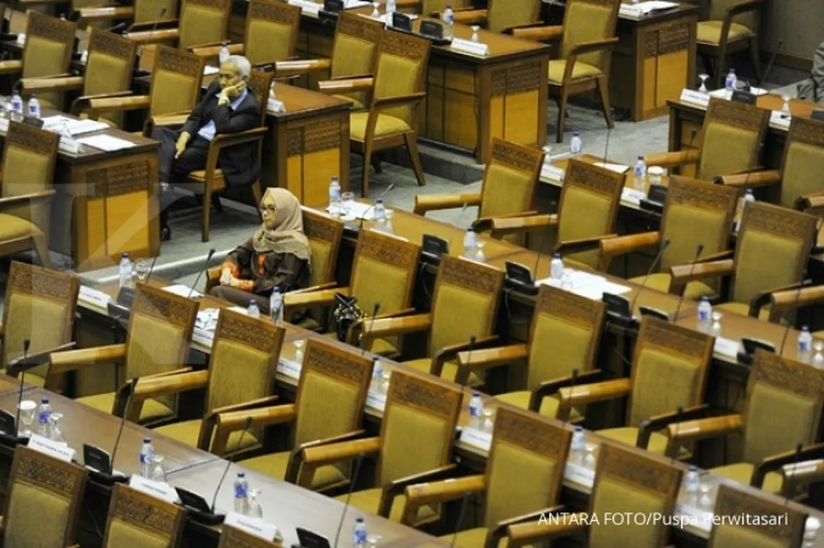 Pengesahan RUU Pilkada jadi rekor kehadiran DPR