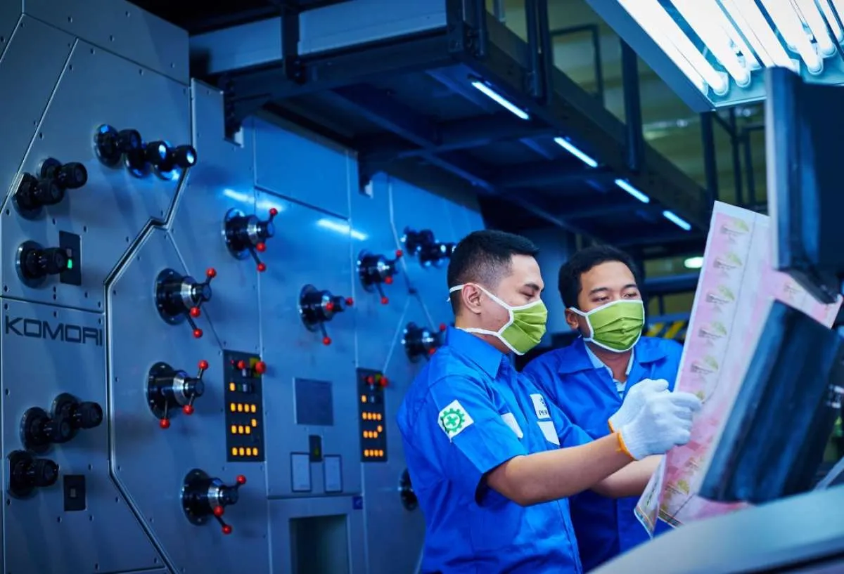 Perum Peruri Raih Kategori Champion INDI 4.0 Menuju Industri Smart Factory