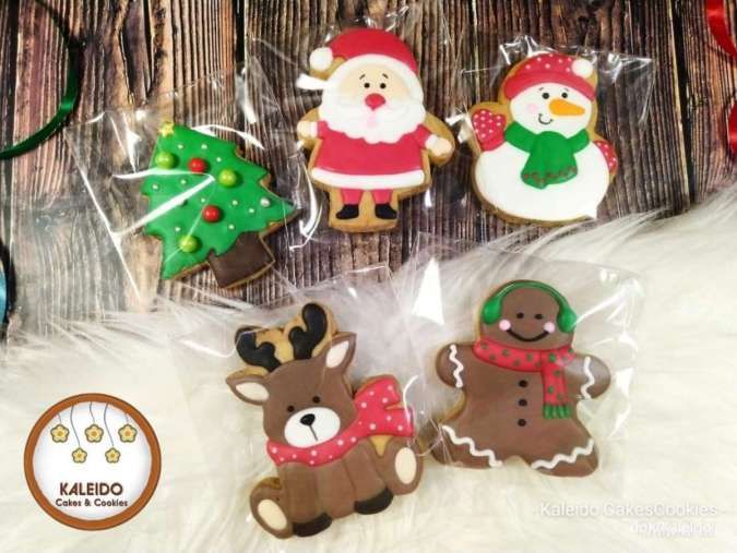 Icing cookies jadi idola konsumen untuk hampres Natal 