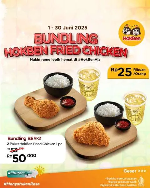 Promo Bundling HokBen Fried Chicken Ber-2