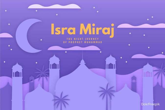 30 Link Download Twibbon Isra Miraj & Kisah Perjalanan Nabi Muhammad Ke Langit
