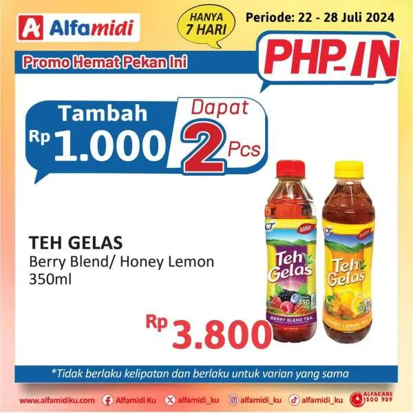 Promo Alfamidi Hanya 7 Hari Periode 22-28 Juli 2024