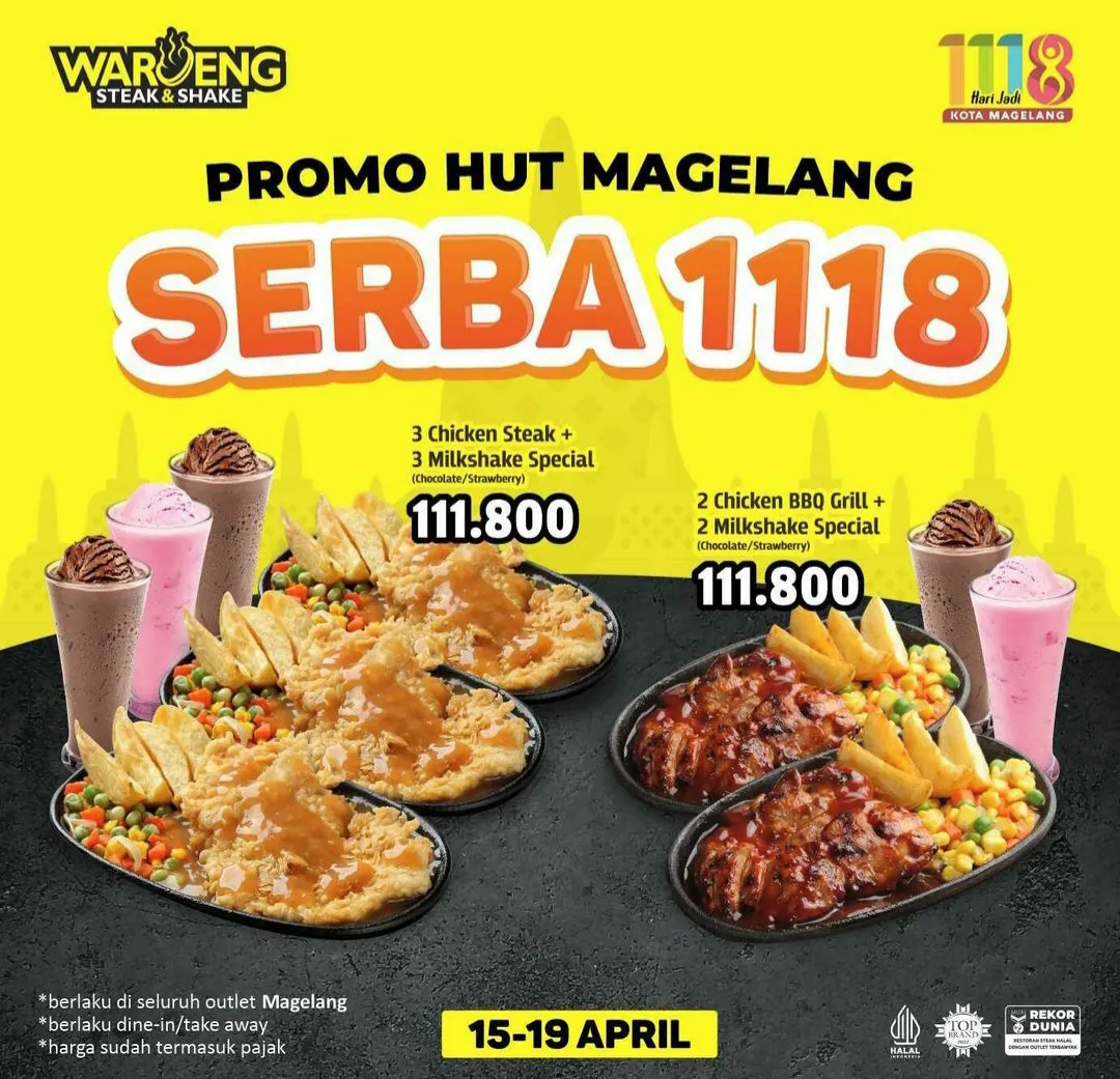 Waroeng steak HUT Magelang 1118