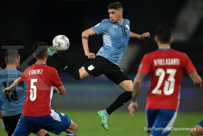 Hasil Copa America 2021 antara Uruguay vs Paraguay di Grup B