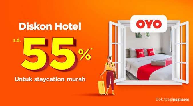 Promo PegiPegi dan OYO 21-30 Juni 2023, Dapatkan Diskon Hotel 55%
