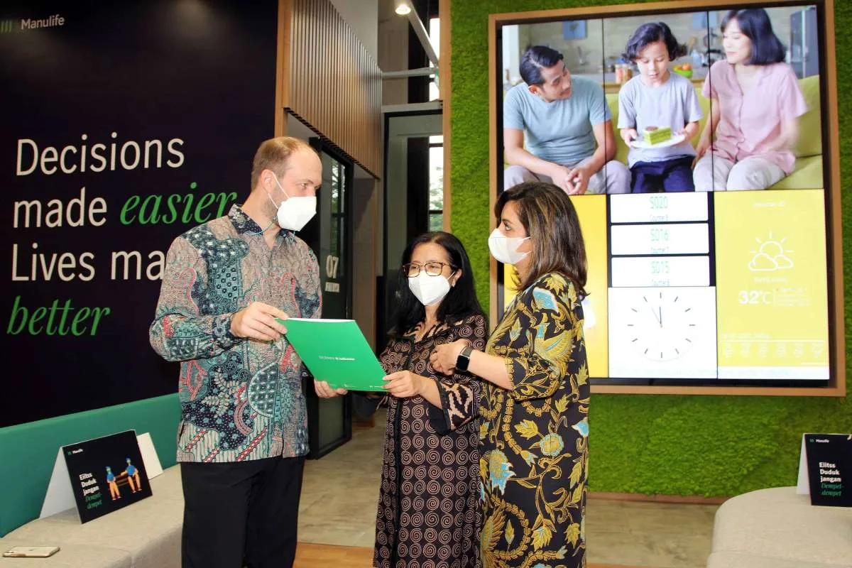 Manulife Indonesia Catat Pendapatan Premi Melonjak 42% di Tahun 2021