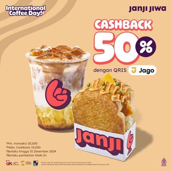 Promo Hari Kopi Sedunia di Janji Jiwa Oktober 2024