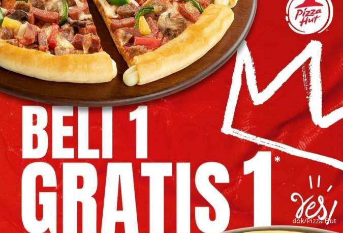 Promo 12.12 Pizza Hut 11-13 Desember 2024, Beli 1 Gratis 1 Meat Lovers Pizza