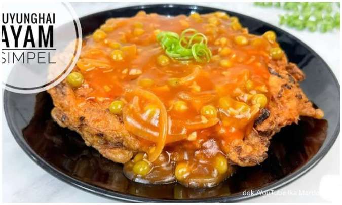 Resep Fu Yung Hai Ayam Tergampang dan Enak, Tak Kalah dengan Resto