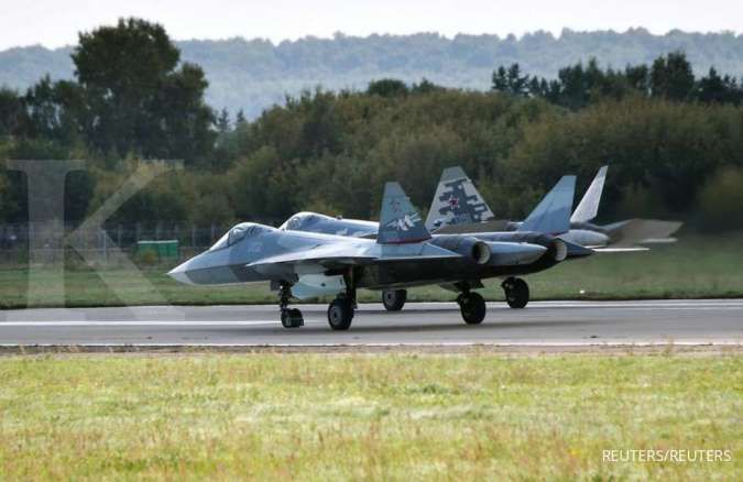 Pertama Kalinya, Ukraina Berhasil Serang Pesawat Siluman Su-57 Rusia