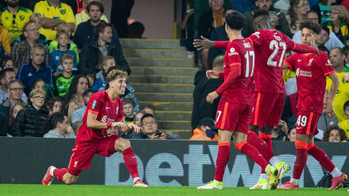 Hasil Norwich vs Liverpool di Carabao Cup: The Reds bantai Canaries 0-3